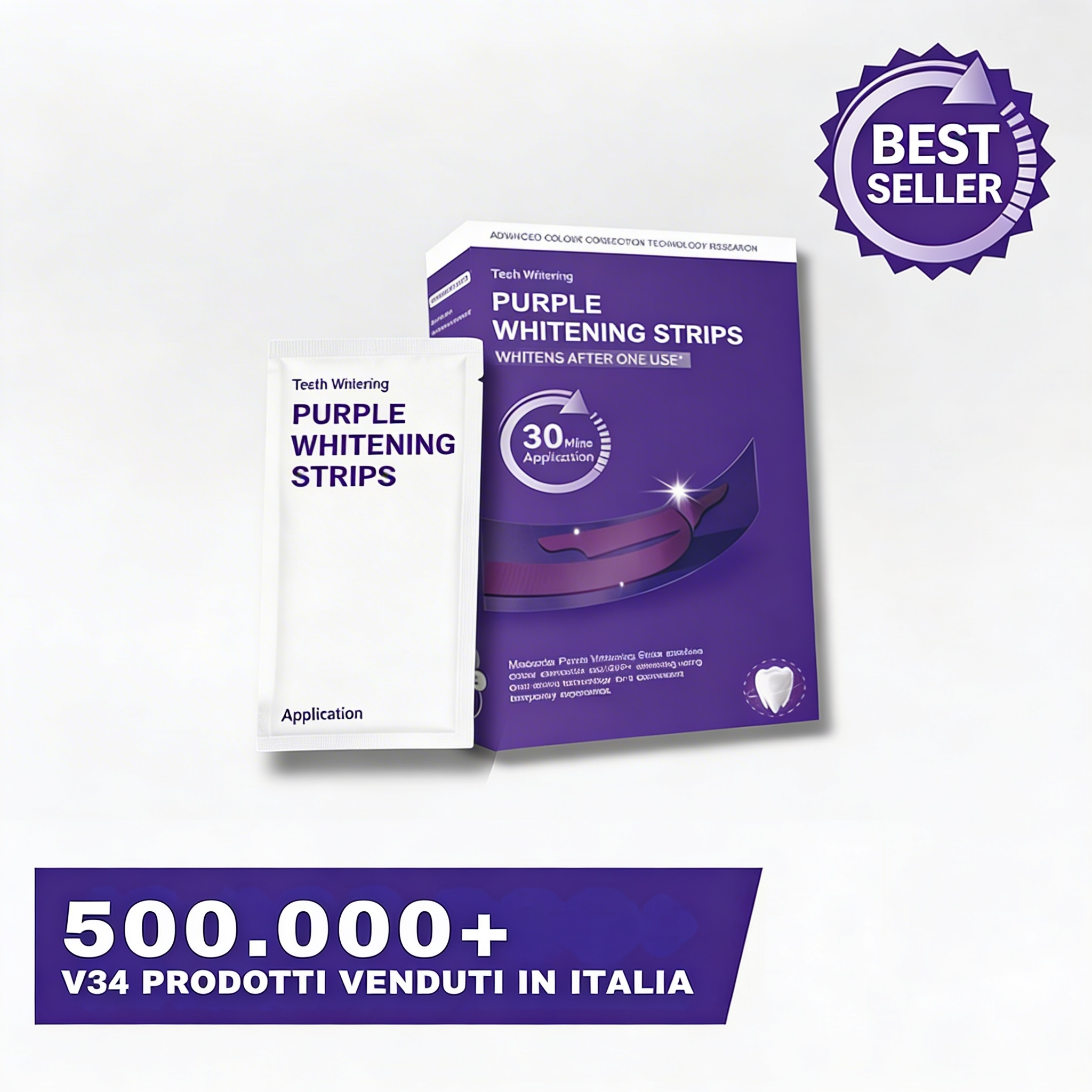 Strisce Sbiancanti Viola V34